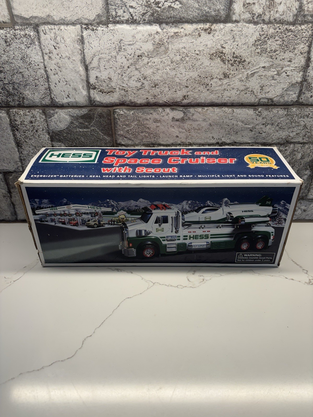 2014 Hess Toy Truck and Space Cruiser with Scout 50th Anniversary NEW