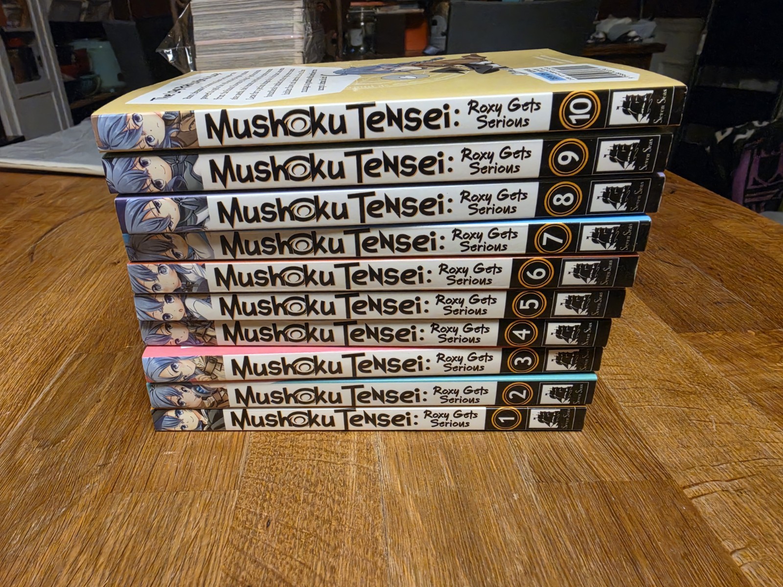 Seven Seas Manga Mushoku Tensei: Roxy Gets Serious Vol. 1 - 10 English