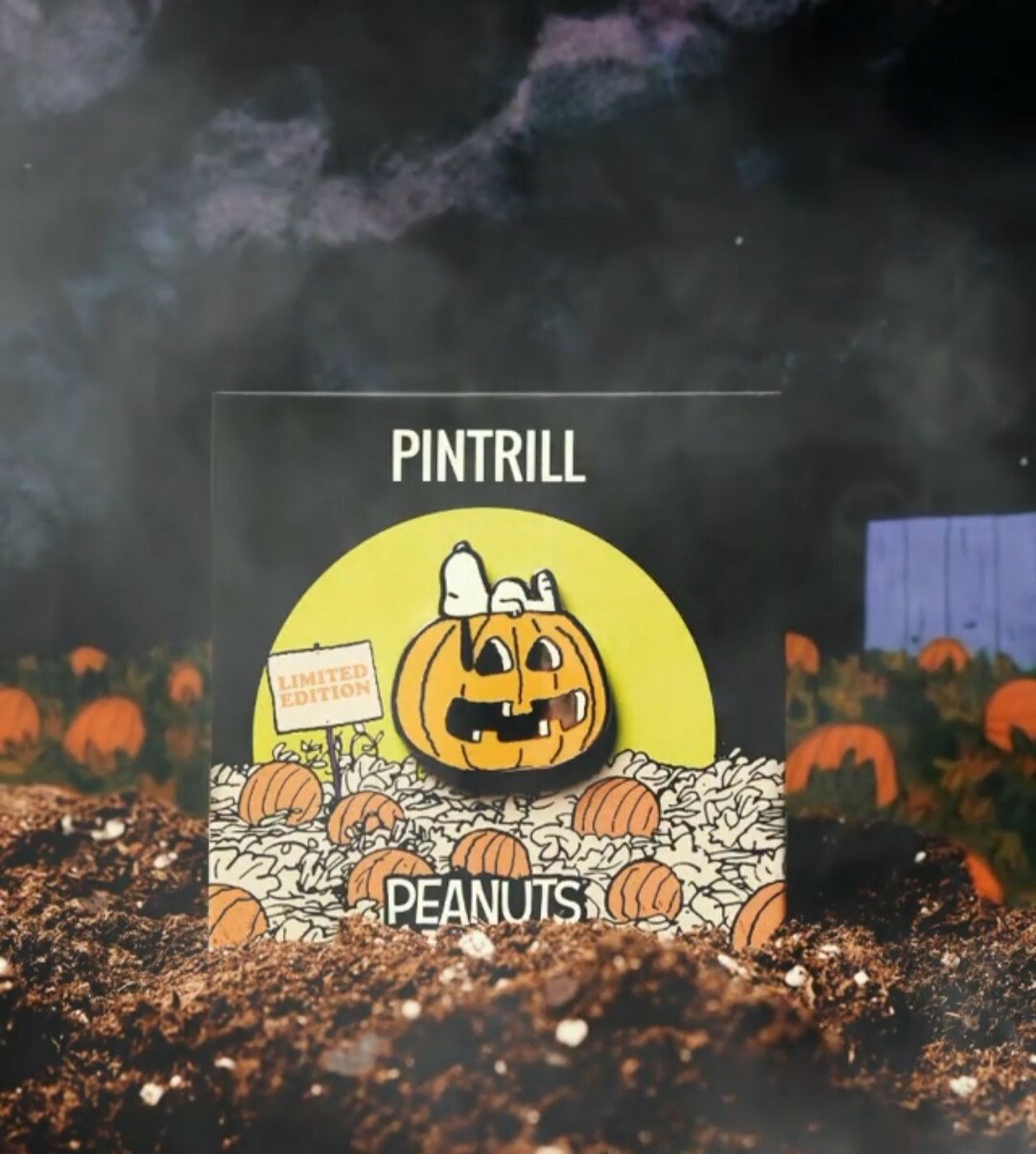 ⚡RARE⚡ PINTRILL x PEANUTS Great Pumpkin Snoopy Pin *ONLY 300 MADE* NEW SEALED 🎃 ⚡RARE⚡ PINTRILL x PEANUTS Great Pumpkin Snoopy Pin *ONLY 300 MADE* NEW SEALED 🎃