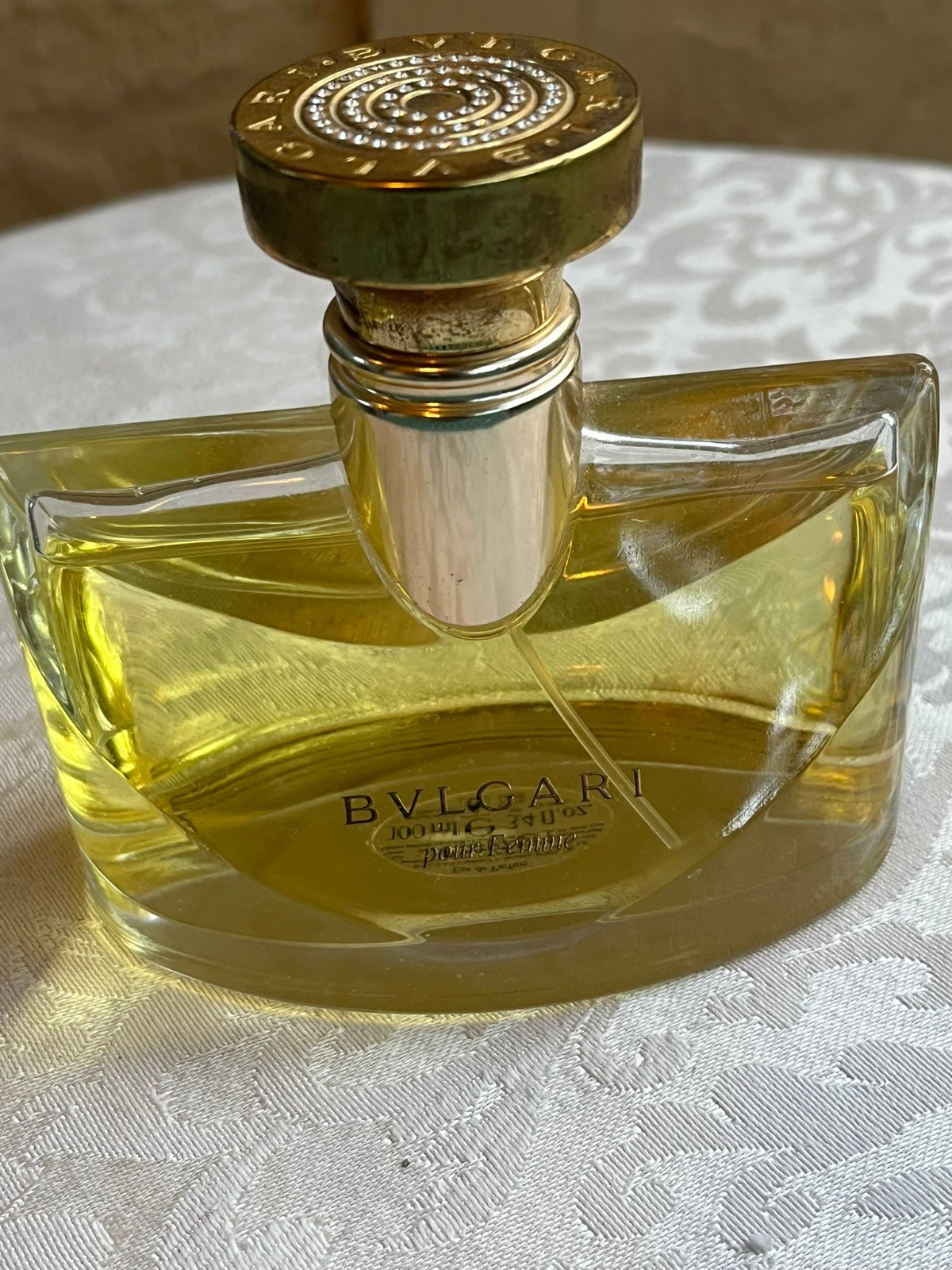 Bvlgari Pour Femme Eau de Parfum Spray 3.4 Oz, 100 ML, New, RARE