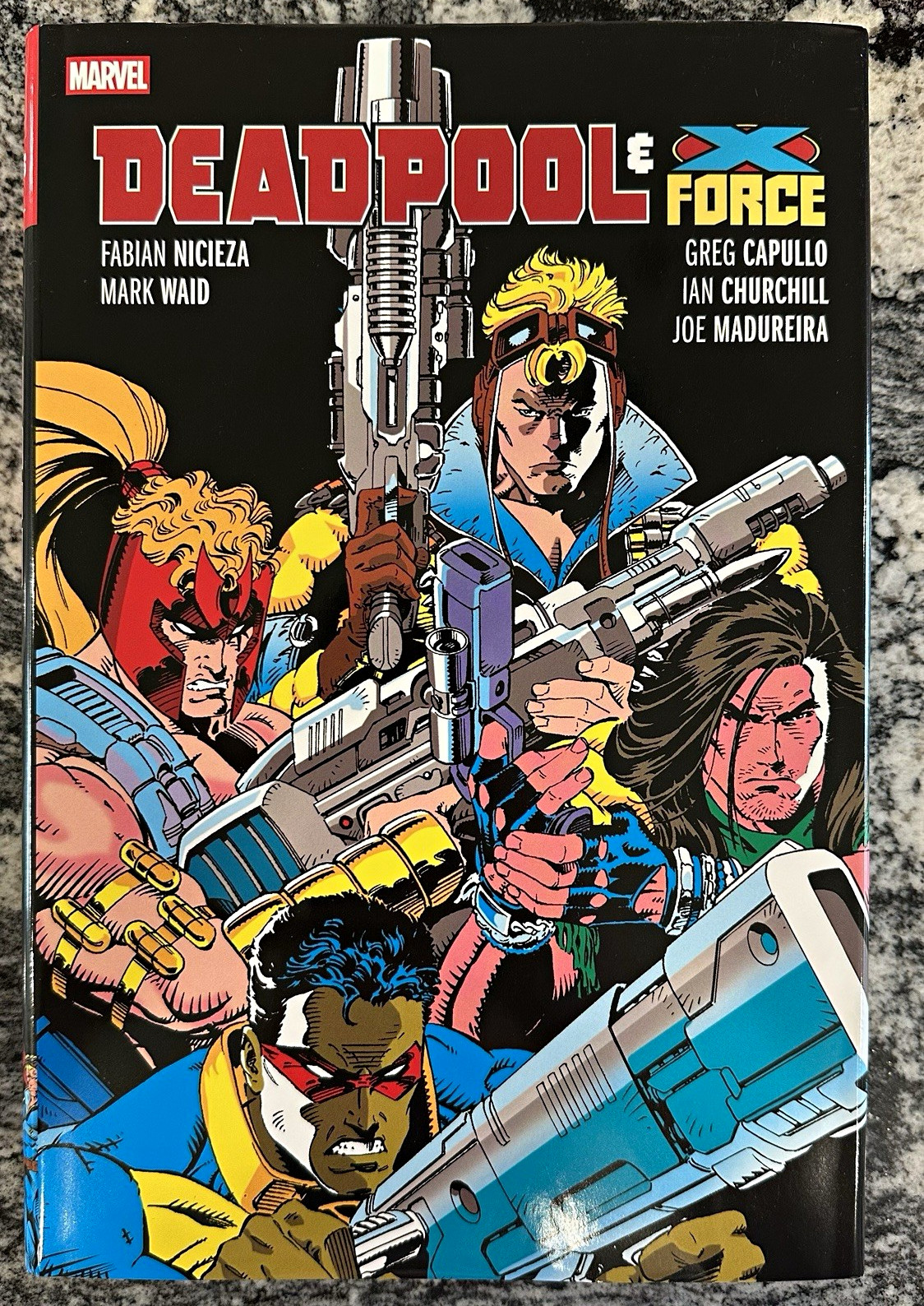 Marvel Deadpool & X-Force omnibus Nicieza Waid Capullo Deadpool Cable, x-men