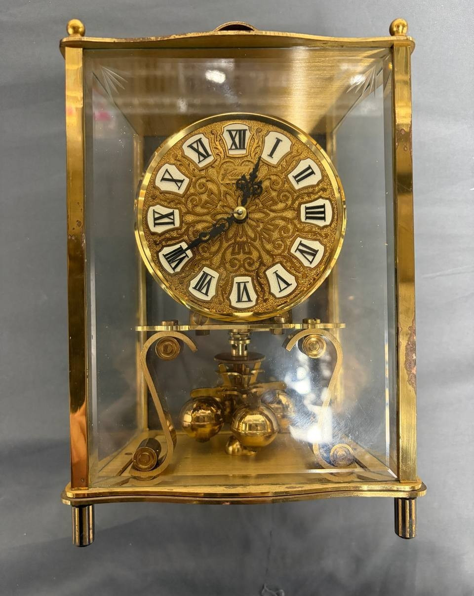 Kundo Kieninger & Obergfell Anniversary Carriage Clock - no key