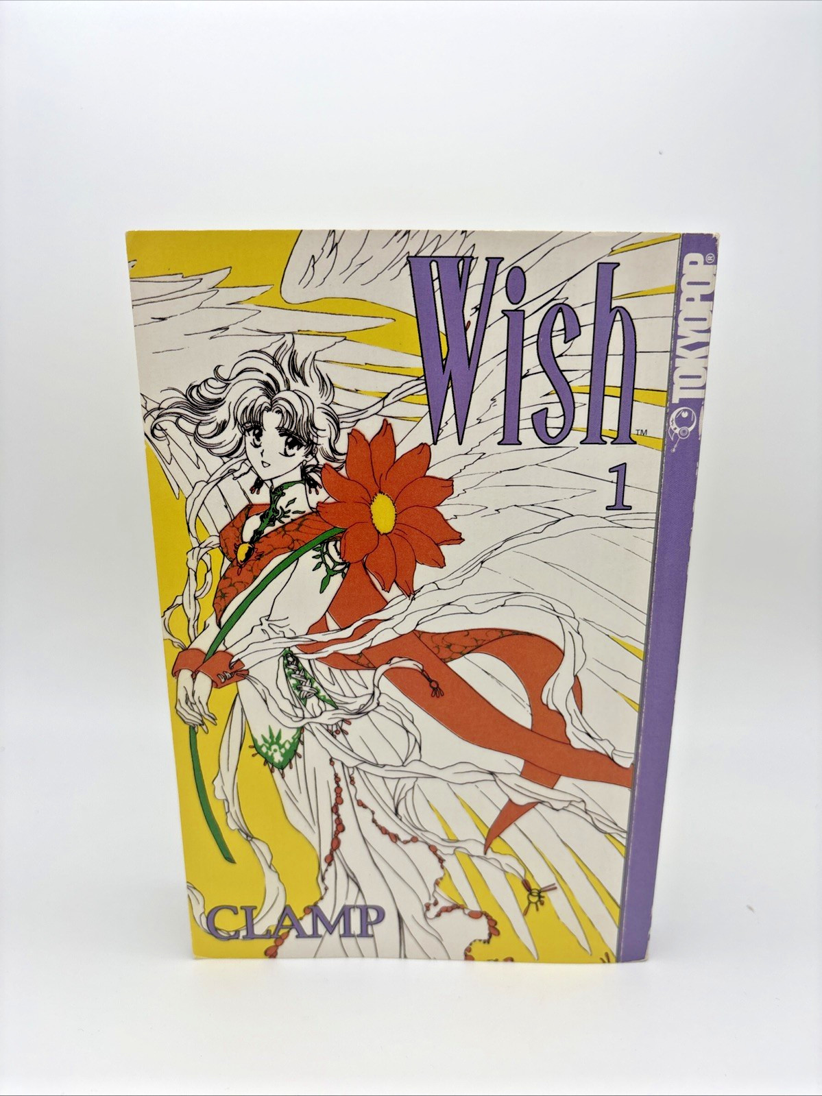 Wish Vol. 1 Fantasy Manga CLAMP Tokyopop Black & White Trade Paperback Wish Vol. 1 Fantasy Manga CLAMP Tokyopop Black & White Trade Paperback