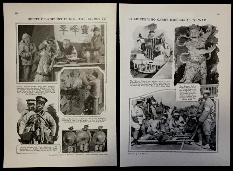 Chinese Civil War 1927 pictorial article 