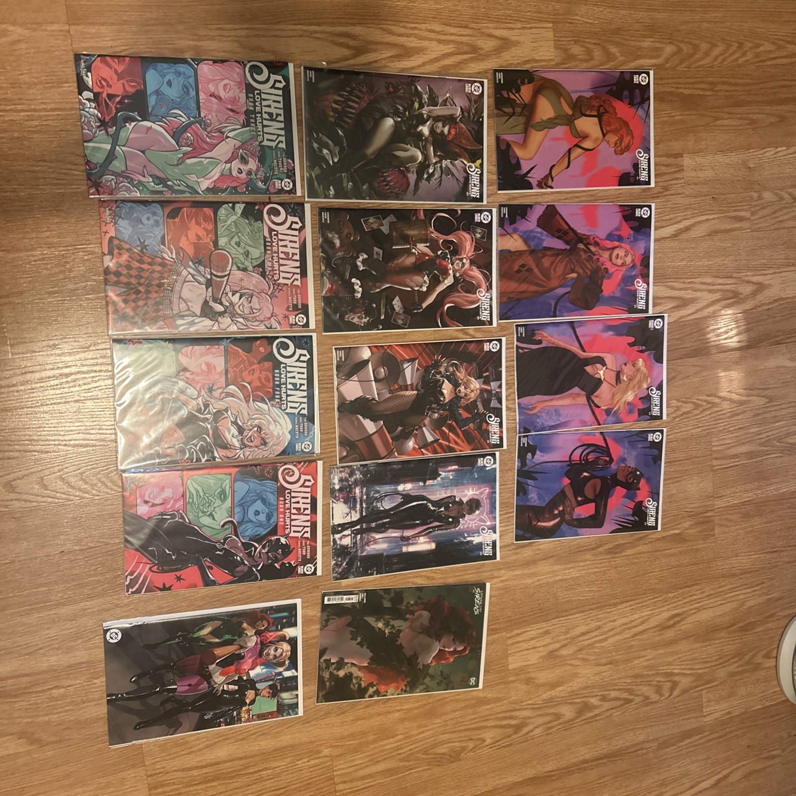 GOTHAM SIRENS; Love Hurts 14 Variants + 1 Bonus Variant SALE GOTHAM SIRENS; Love Hurts 14 Variants + 1 Bonus Variant SALE