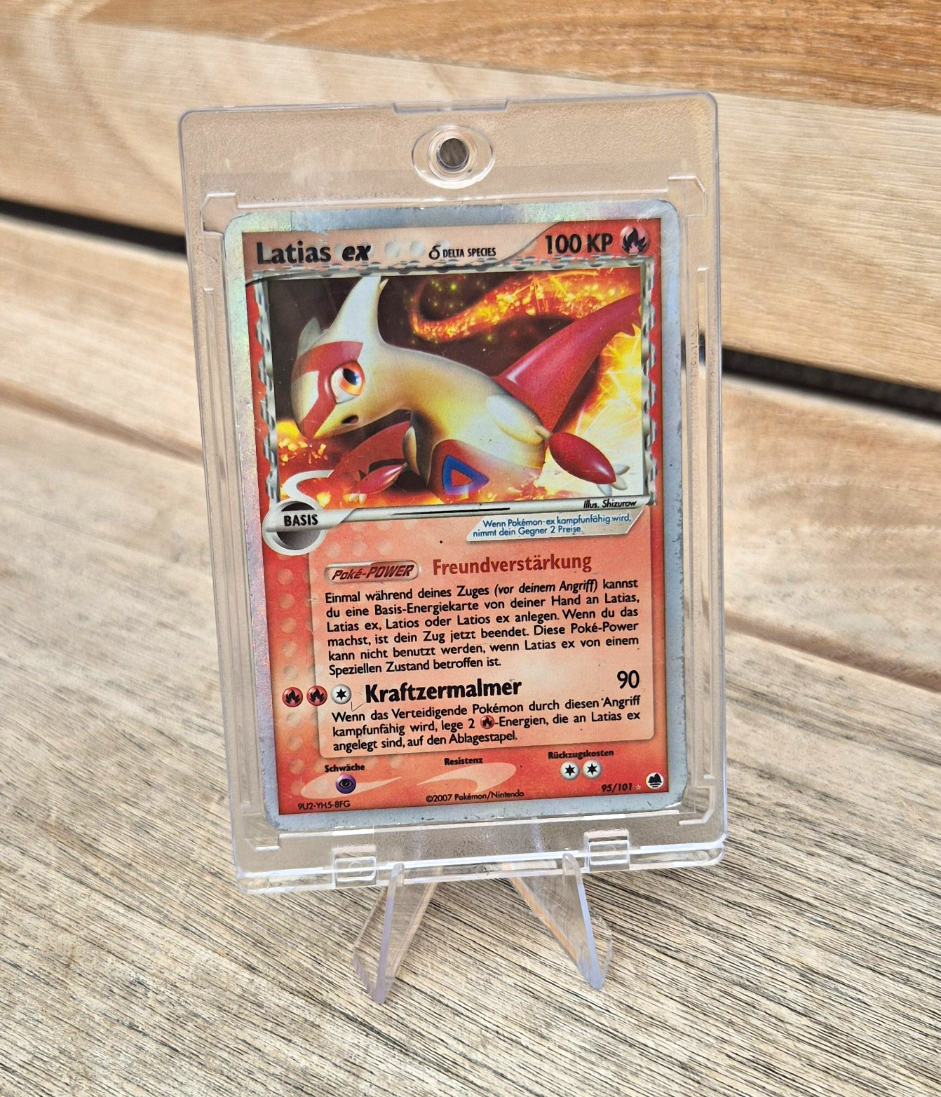 Pokemon TCG Latias ex 95/101 Rare Holo EX Delta Species δ 2007