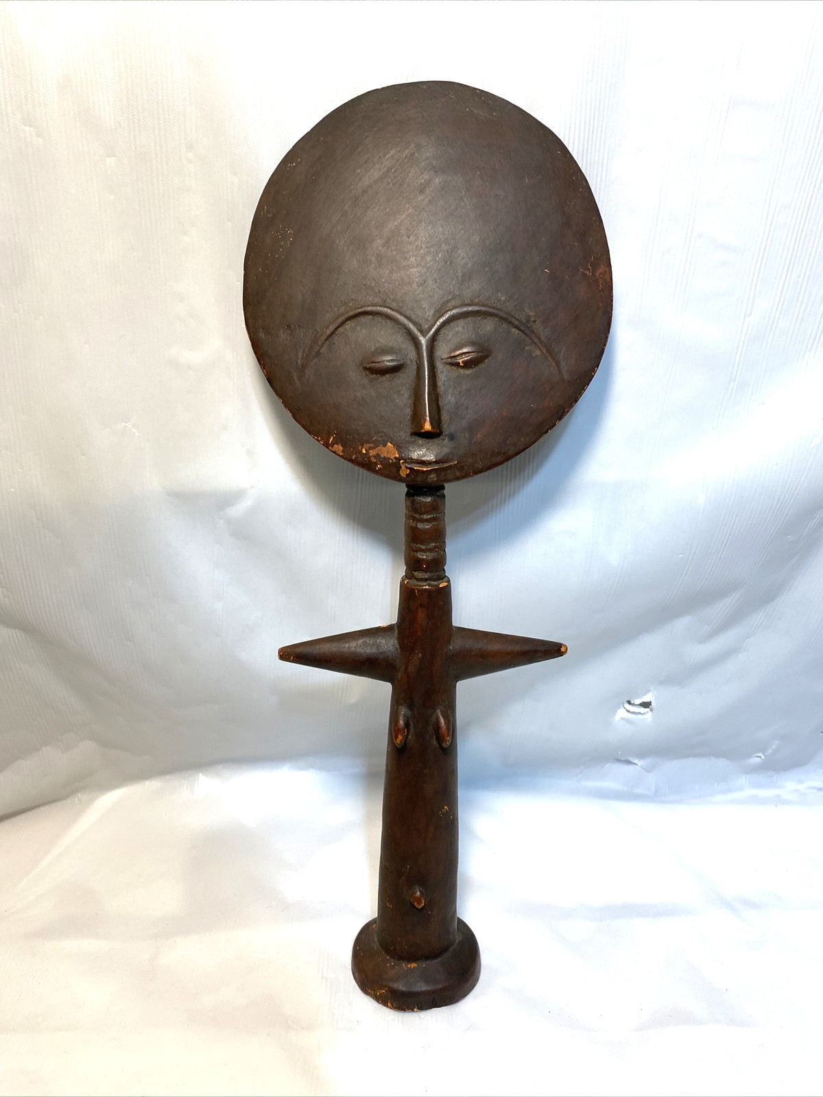 Vintage African Tribal Art Ashanti Ghana Akuaba fertility doll West Africa Vintage African Tribal Art Ashanti Ghana Akuaba fertility doll West Africa