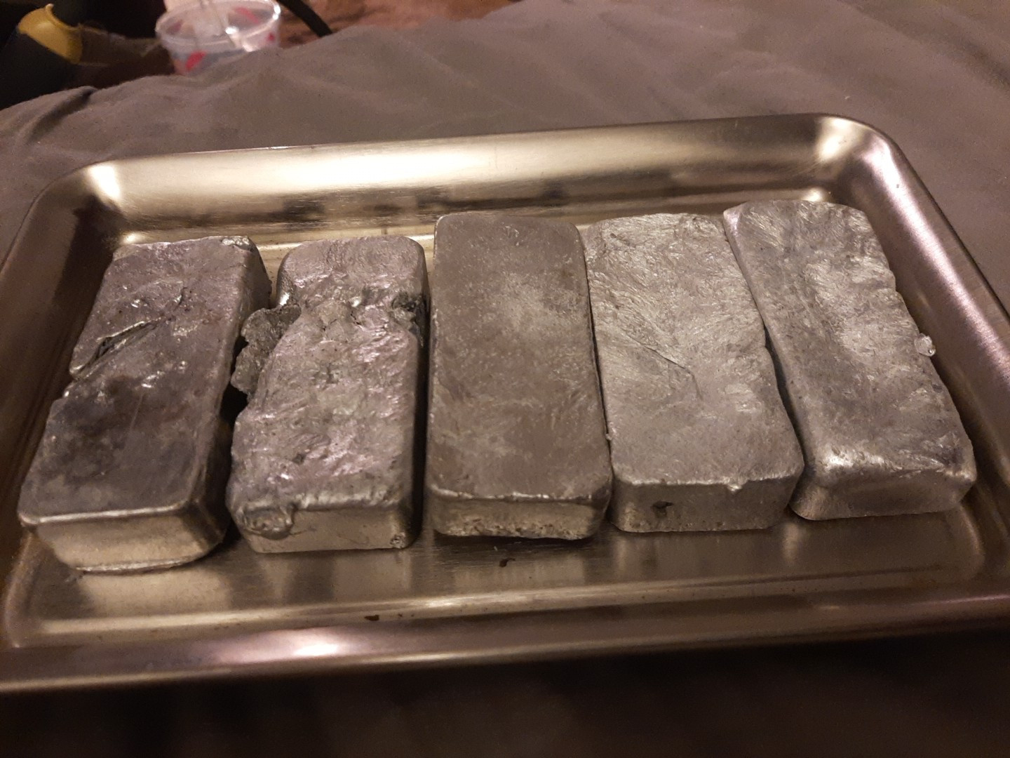 0.40ib Aluminum Ingots
