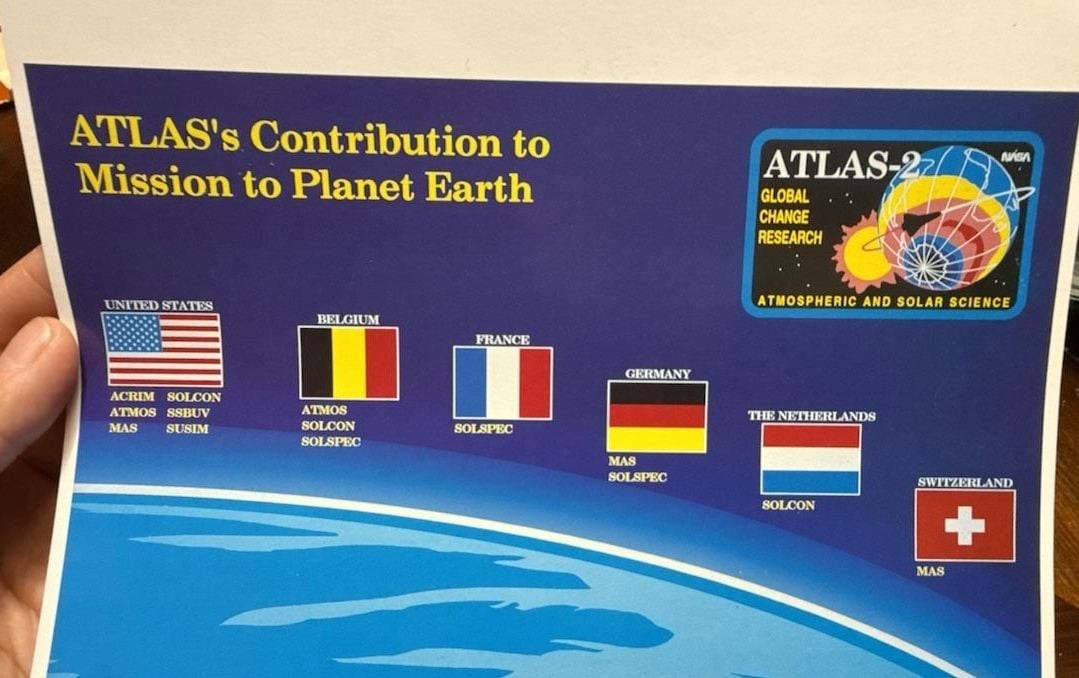 NASA ATLAS-2 Mission Informational Fact Sheet