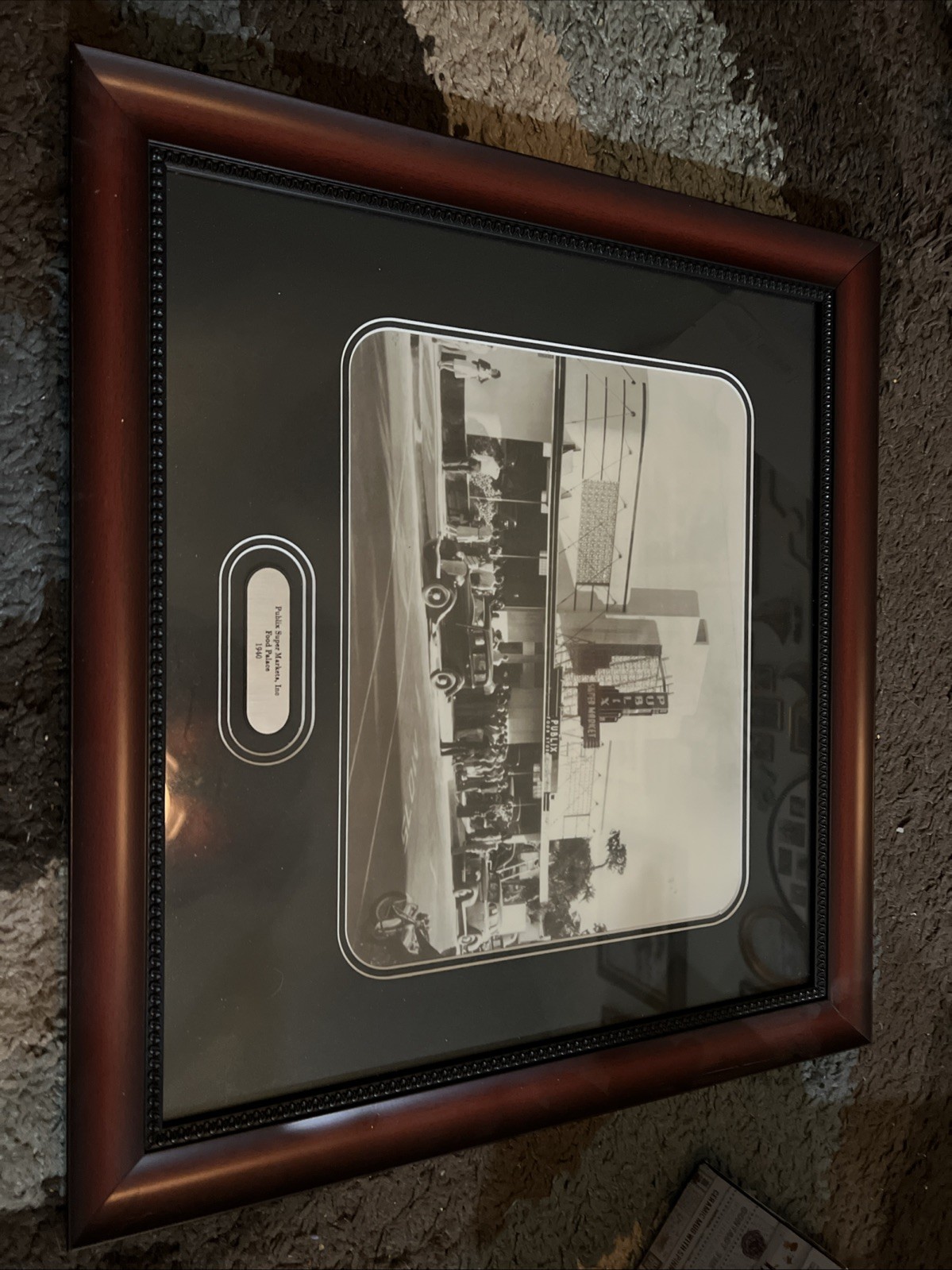 Publix Food Palace 1940 First Store Large Photo Framed