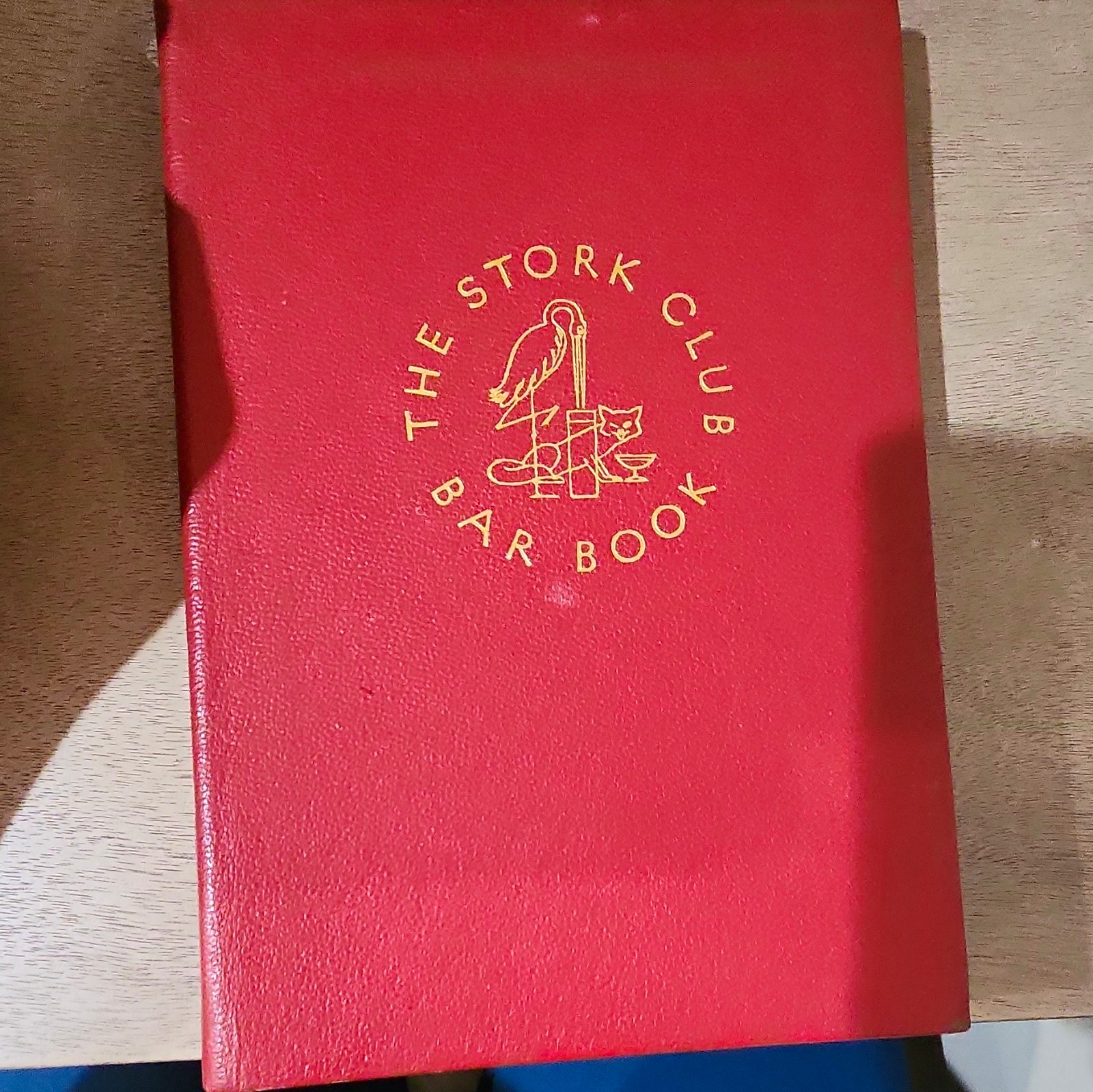 Vintage 1946 The Stork Club Bar Book Lucius Beebe First Edition Paul Rand Design