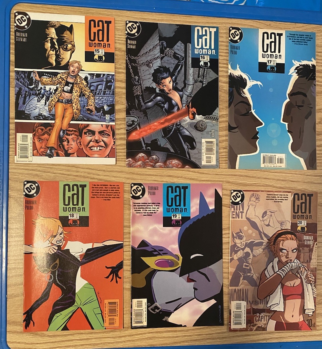 17 Catwoman Comics #’s 15-27 29 40-41 DC Comics Brubaker 2002