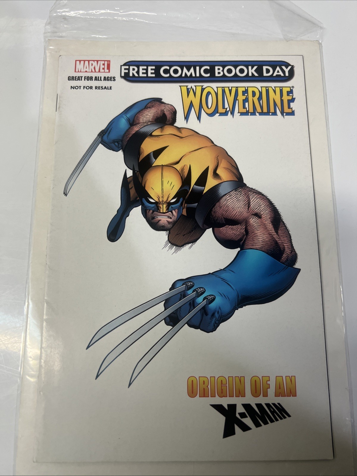 Free Comic Book Day  (Wolverine: Origin of an X-Man) #1 (Marvel Comics May 2009)