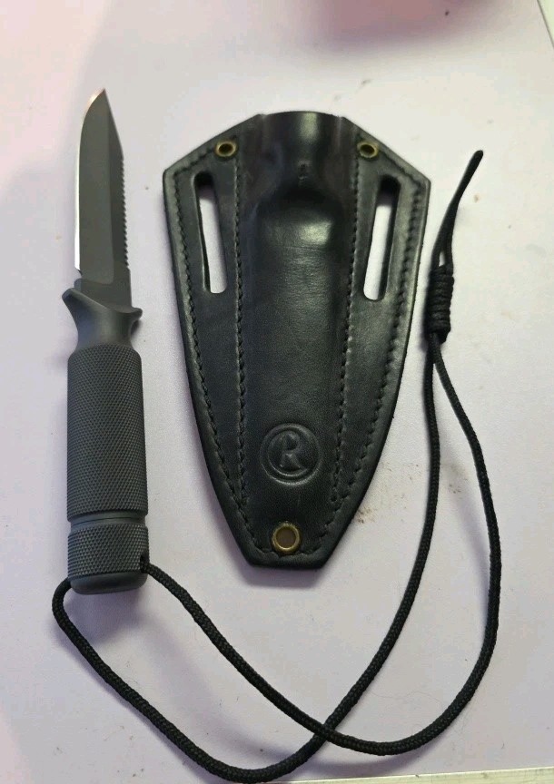 Chris Reeve Aviator Knife Vintage 1990s Made In USA Mint Unused Original Sheath
