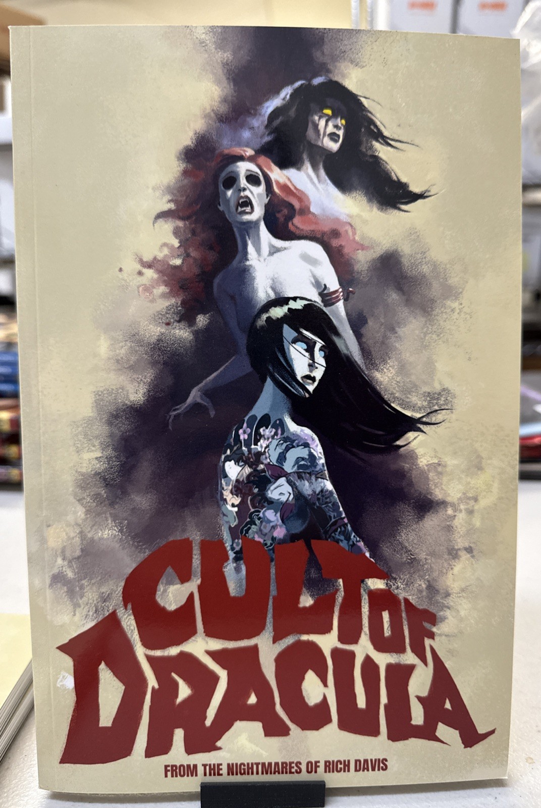 Cult Of Dracula TPB (Source Point Press, 2021) VF/NM 9.0 Cult Of Dracula TPB (Source Point Press, 2021) VF/NM 9.0
