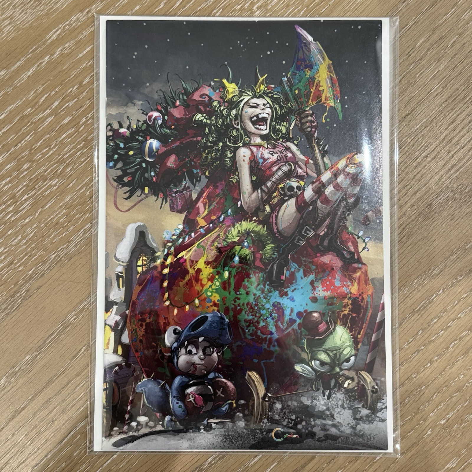 I Hate Fairyland #1 Clayton Crain Exclusive LTD 365 Signed Numbered XMAS COA HTF