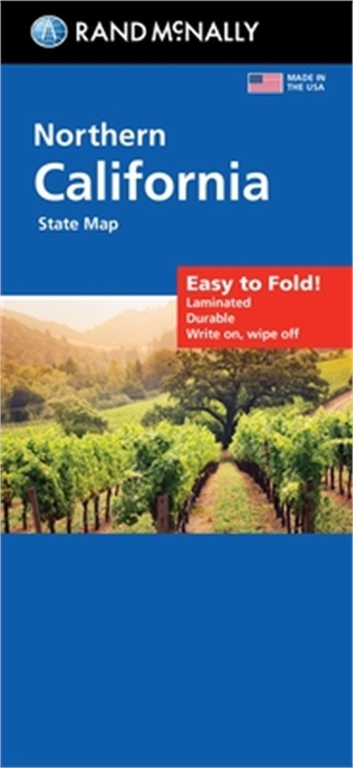 Rand McNally Easy to Fold: Northern California Laminated Map (Sheet Map, Folded)