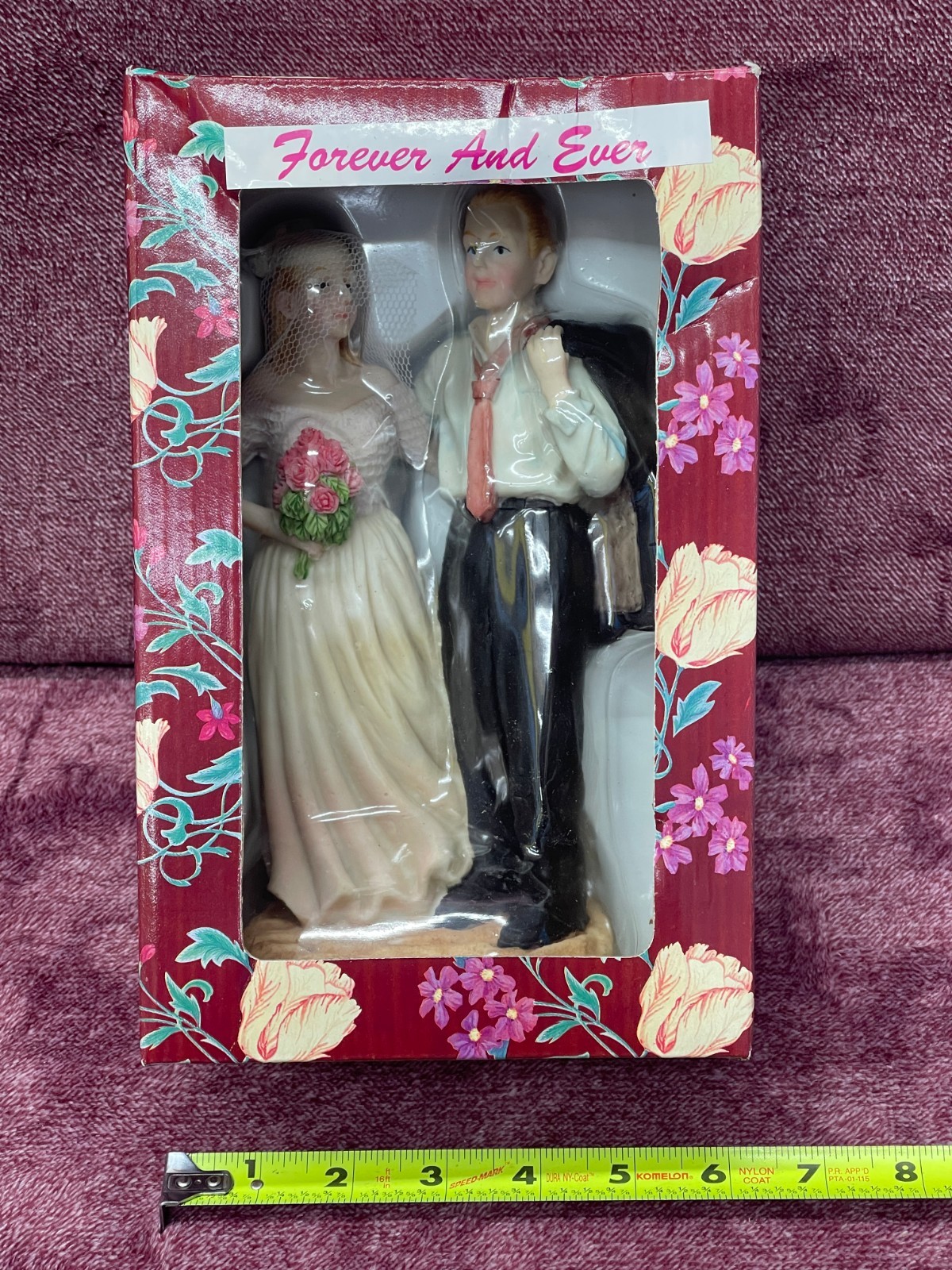 Vintage Suanti Galleries Forever and Ever Bisque Porcelain Figurine