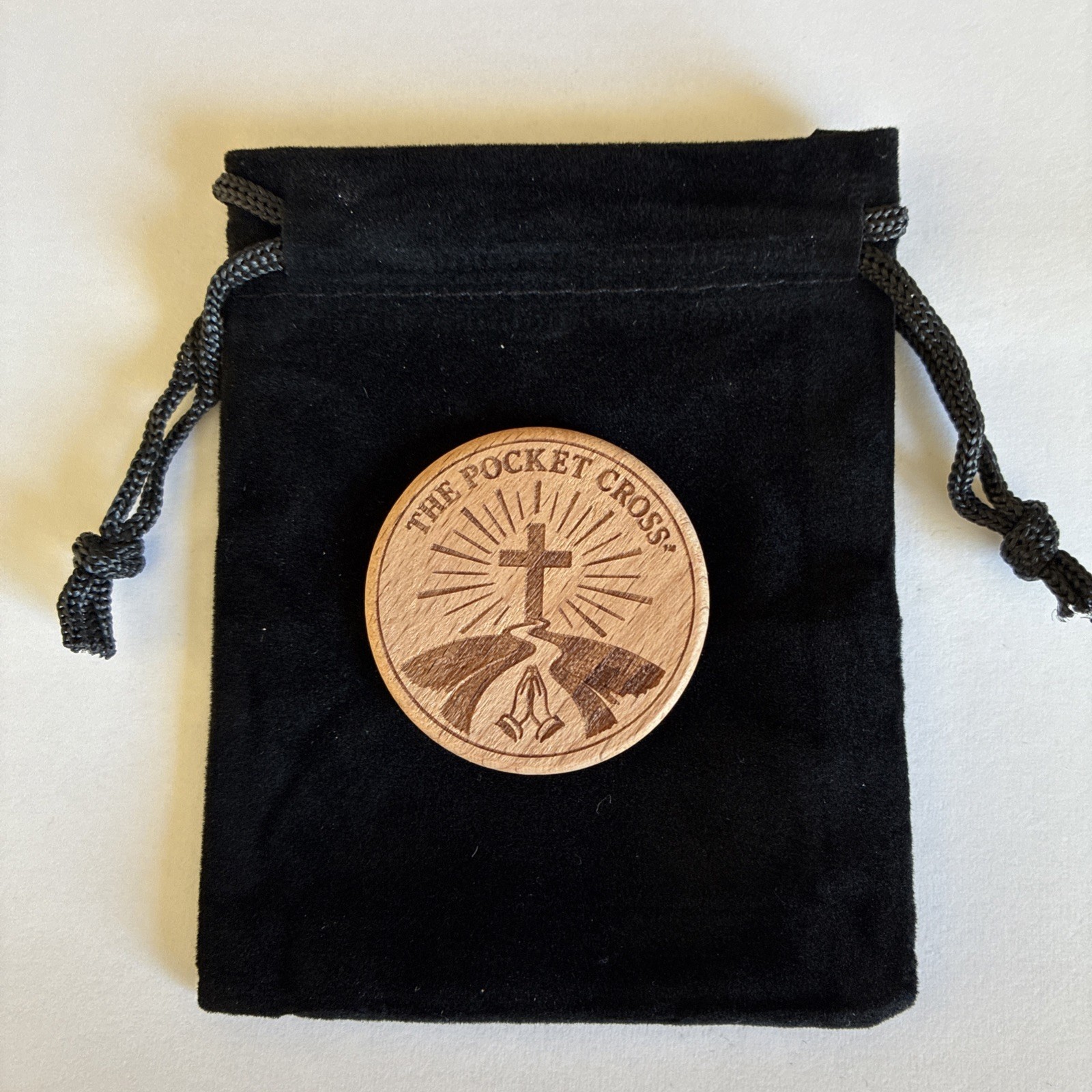 Daily Prayer Token Of Faith And Strength That Is Carried In A Pocket Or Purse.