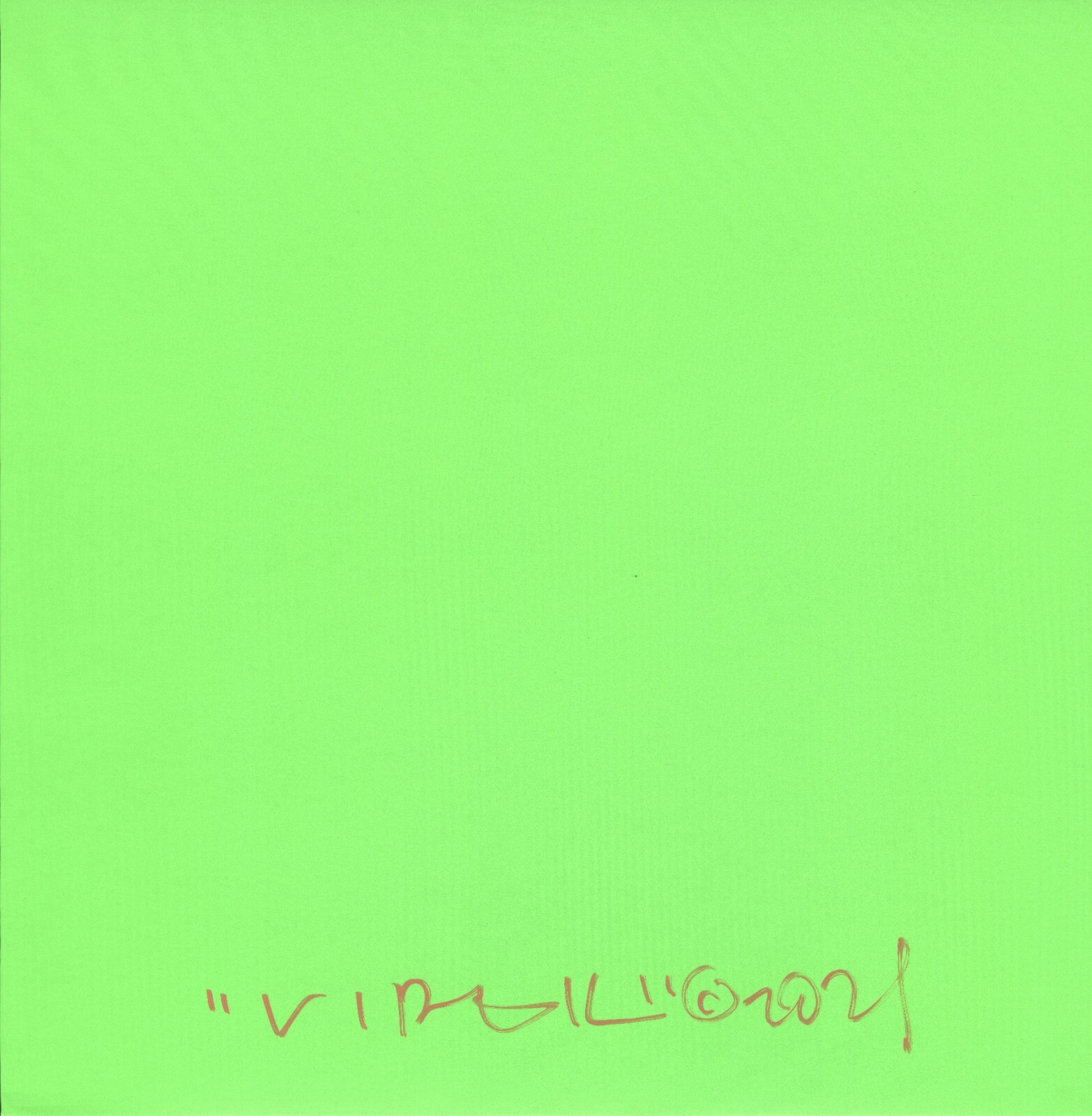 Virgil Abloh ~ Signed Autographed Delicate Limbs Album Cover ~ PSA DNA