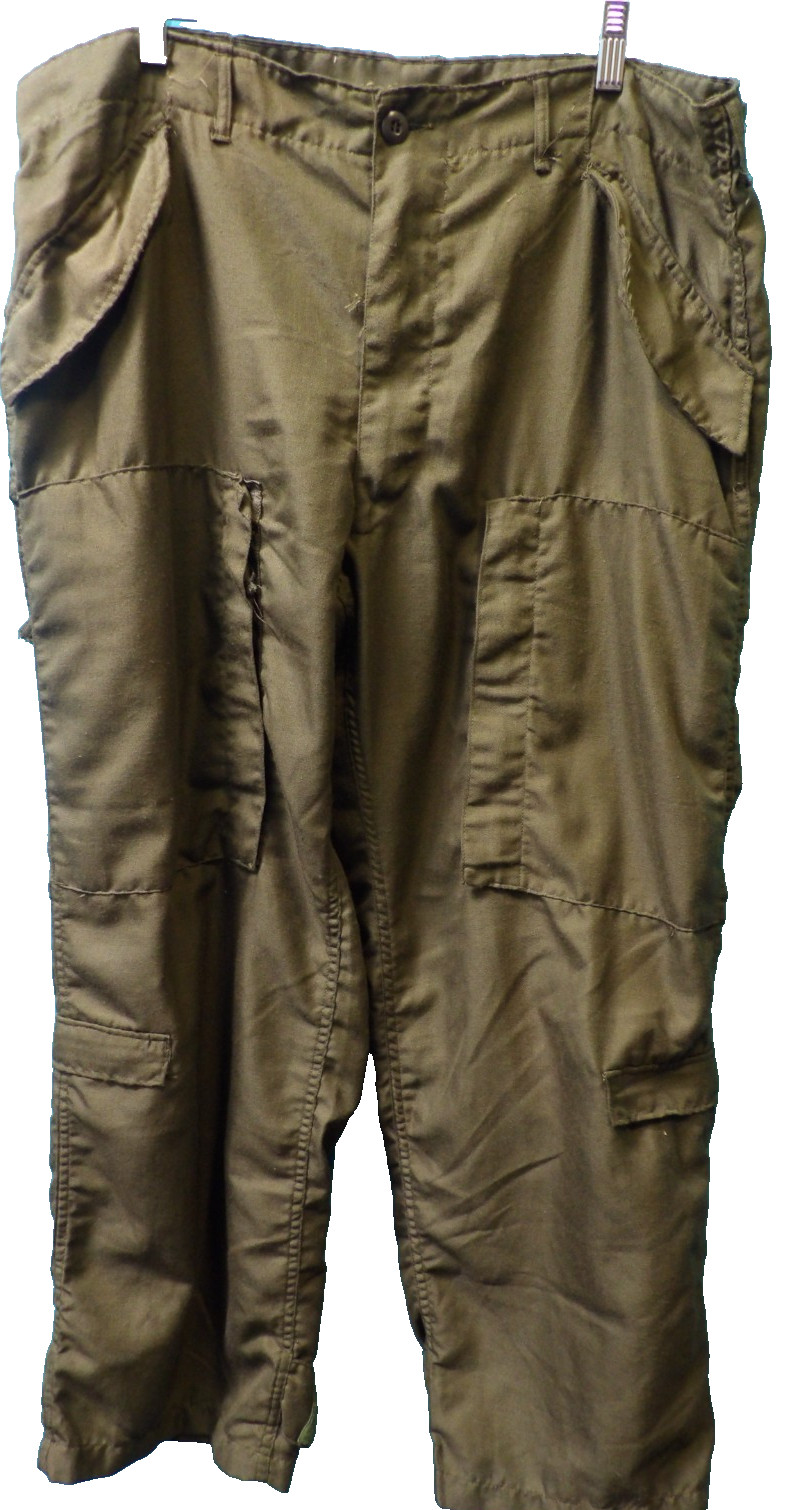 VINTAGE VIETNAM PANTS OG-106 FLYERS PANTS HIGH TEMPERATE RESISTANT