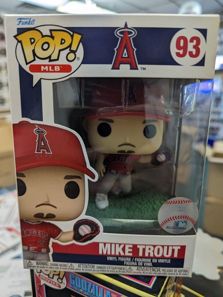 MIKE TROUT Funko POP MLB: Los Angeles Angels Vinyl Figure #93 MLB Series 7