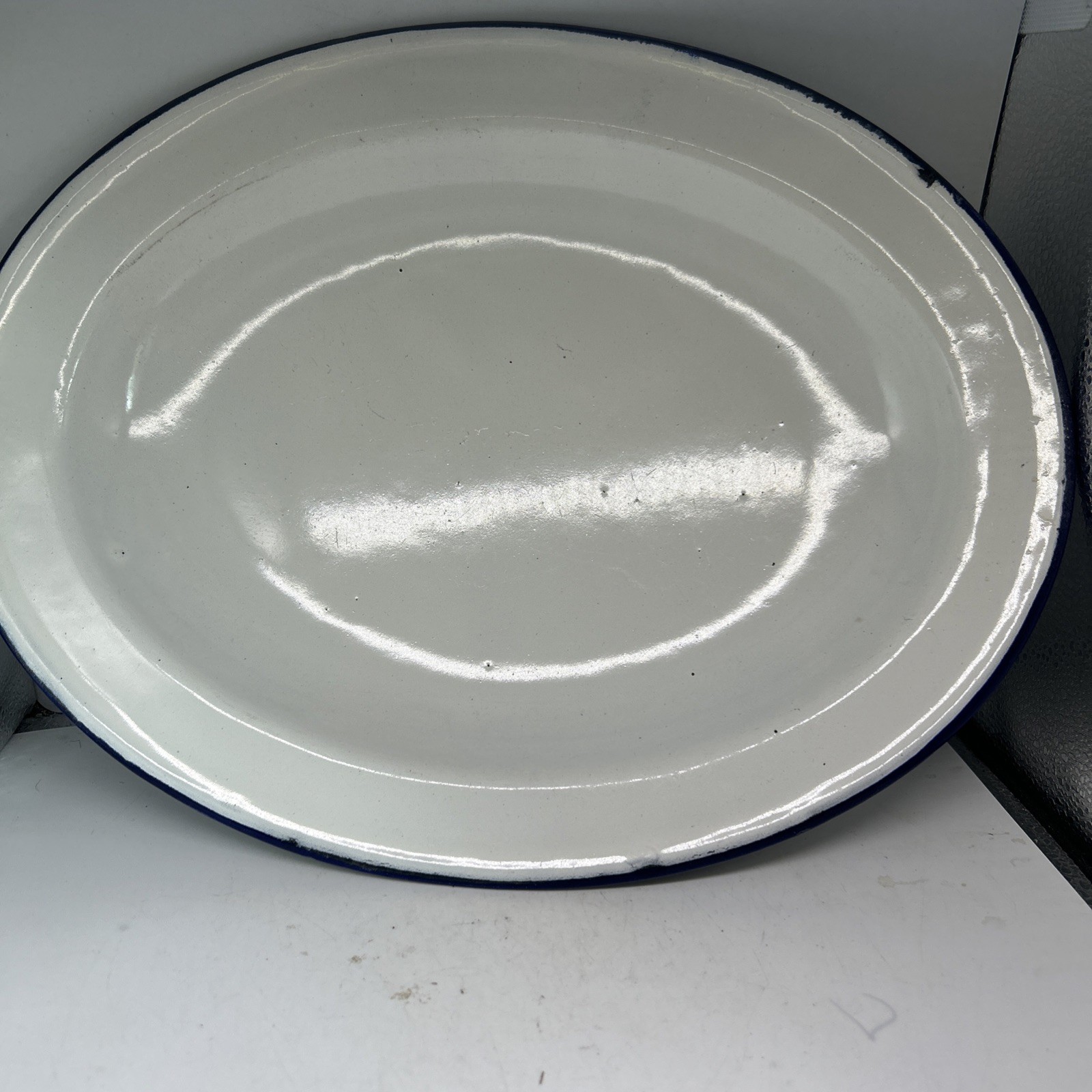 VTG Lalance & Grosjean Platter Enamel 14\