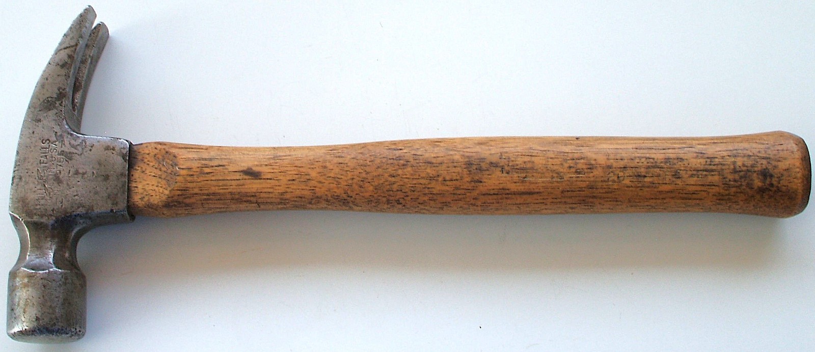 Rare Vintage Millers Falls Straight Claw Hammer #9755-B34 24 oz 6\