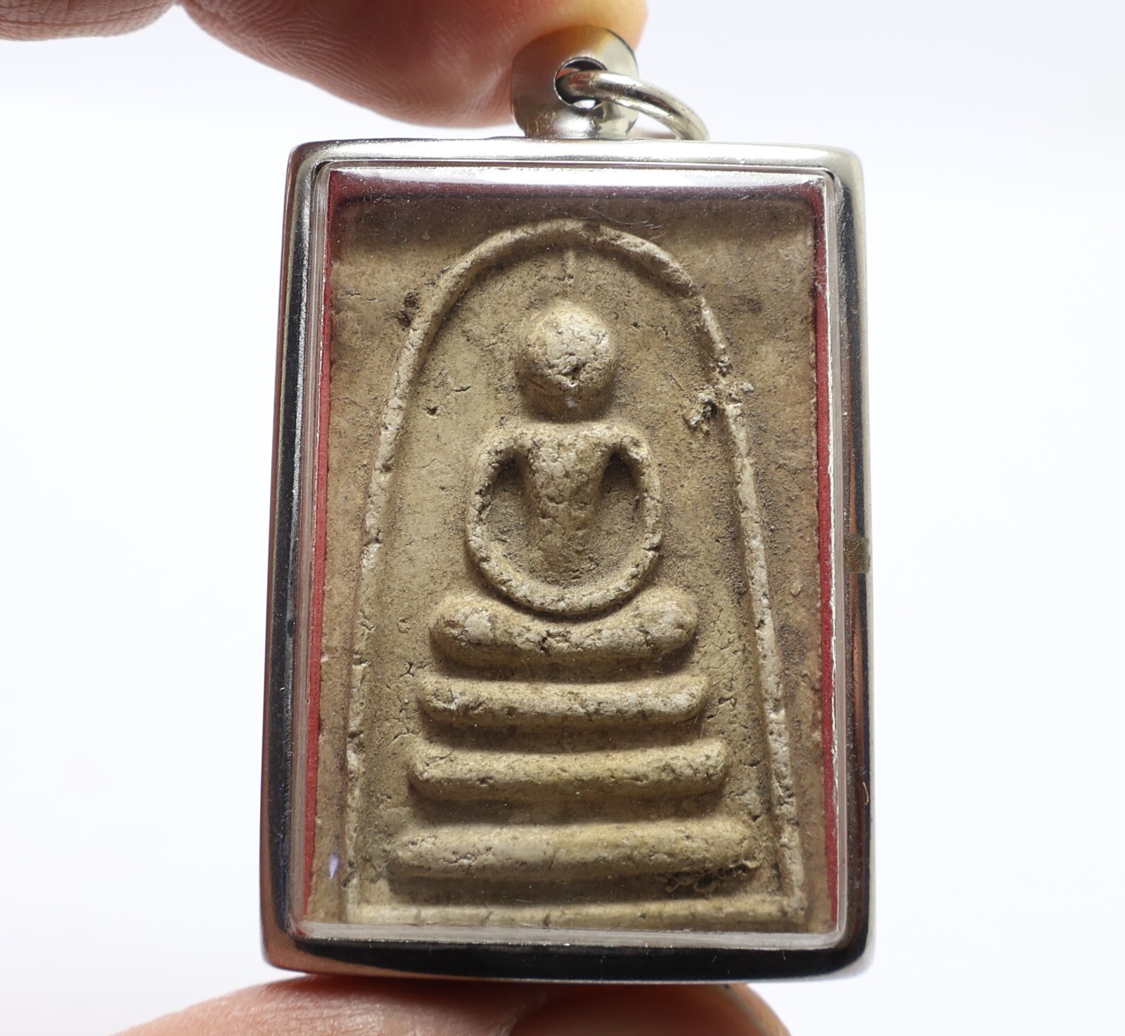 PHRA SOMDEJ LP PAE PUN BLESSED IN 1967 BUDDHA THAI 2510 BE AMULET LUCKY SUCCESS