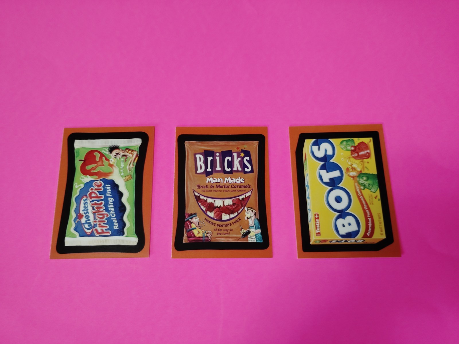 Topps WACKY HALLOWEEN Packages Trading Card 2009 Postcard H1 H2 And H3 rare