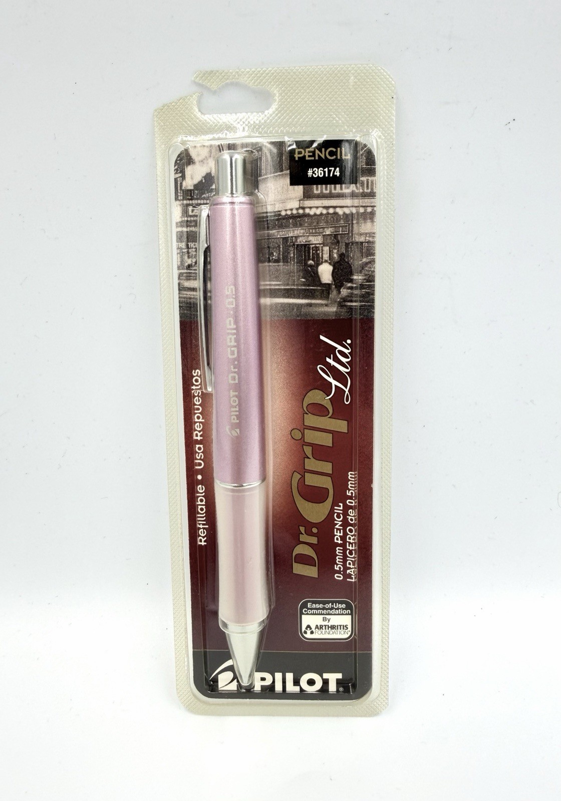 Pilot Dr Grip 0.5mm Mechanical Pencil Comfort Grip 36174 Sealed Vintage Japan
