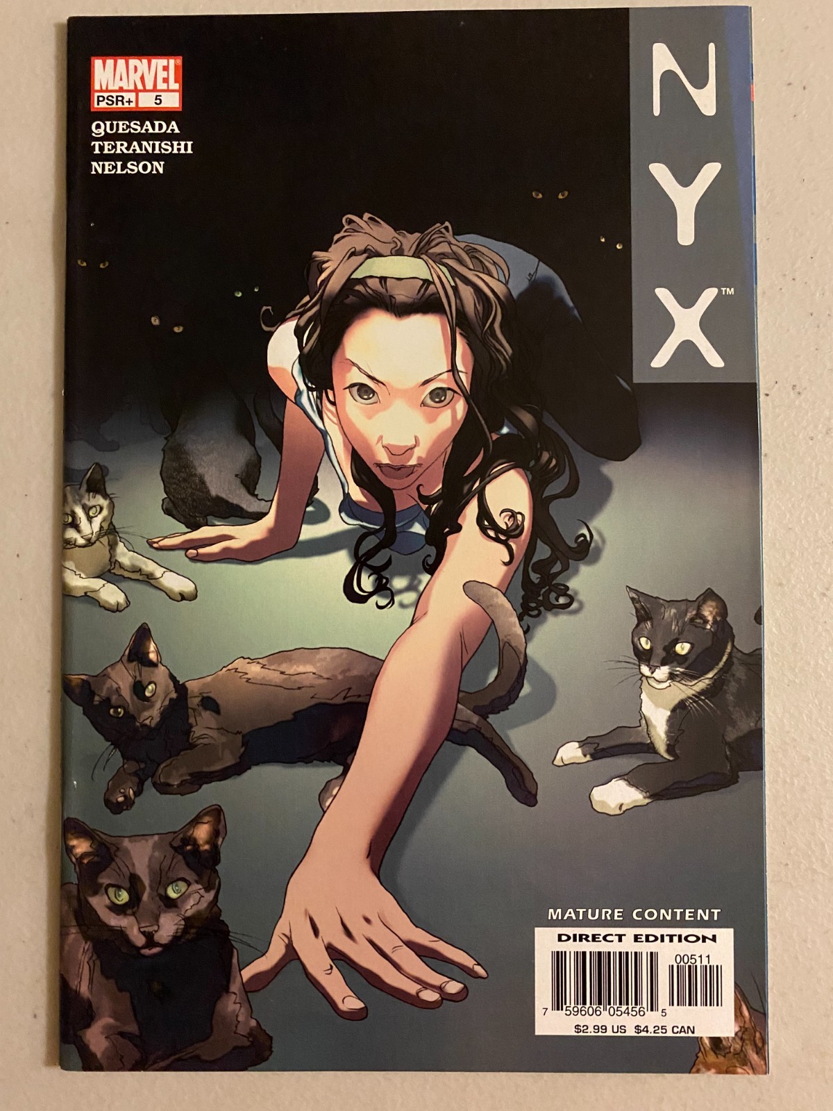 NYX #5 3rd Laura Kinney 8.0 (2004)