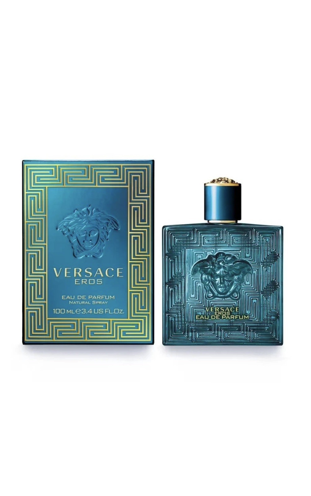 Versace Eros Eau de Parfum 3.4 oz Cologne for Men – Brand New