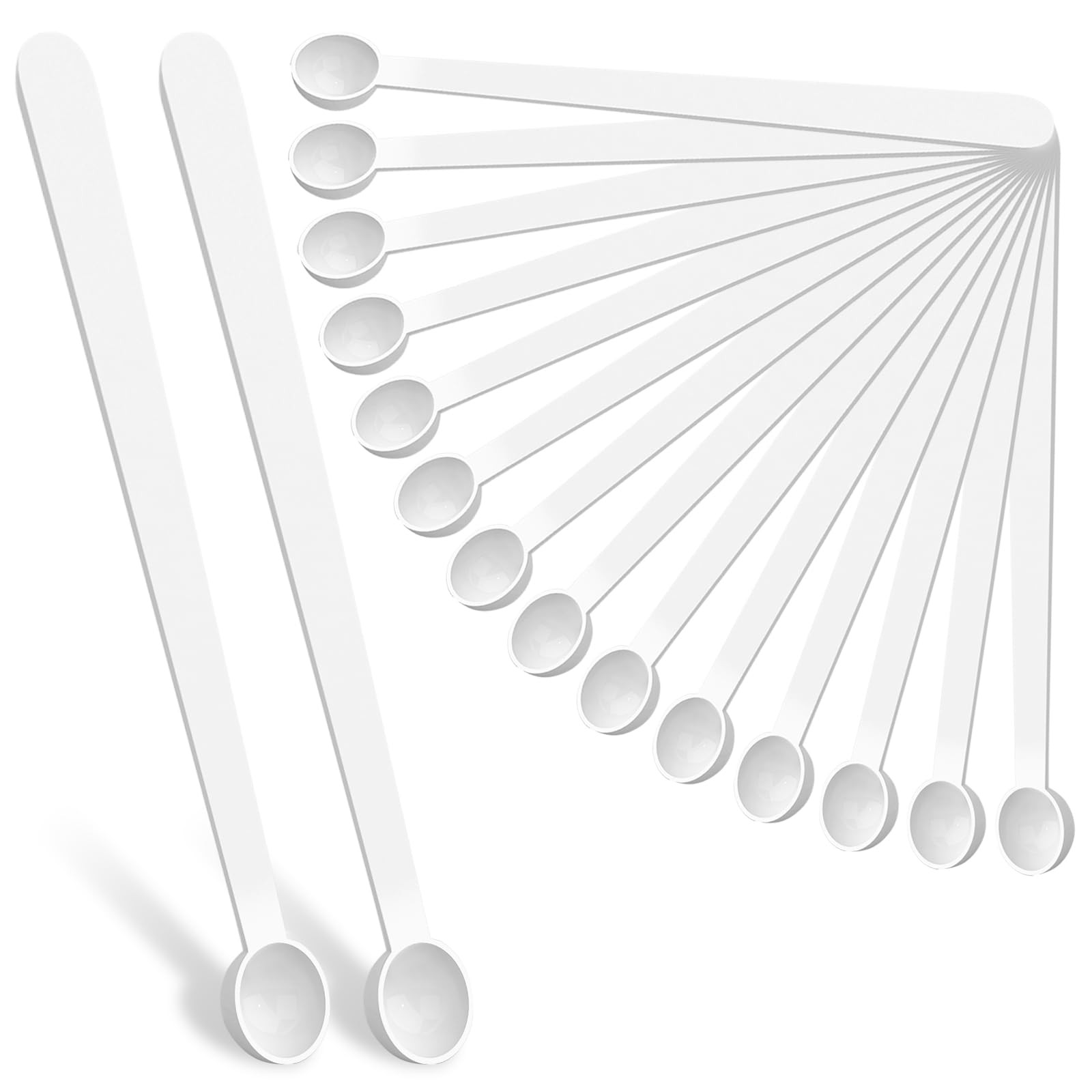 1/32 Teaspoon (0.15 Ml) Measuring Spoon, 32 PCS Plastic Micro 3.35, White 1/32 Teaspoon (0.15 Ml) Measuring Spoon, 32 PCS Plastic Micro 3.35, White