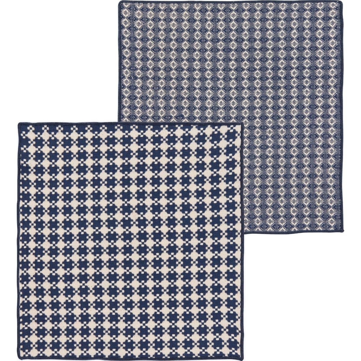 Now Designs Danica Heirloom Kitchen Towel Dishcloth Set of 2 - Midnight, Cotton Now Designs Danica Heirloom Kitchen Towel Dishcloth Set of 2 - Midnight, Cotton