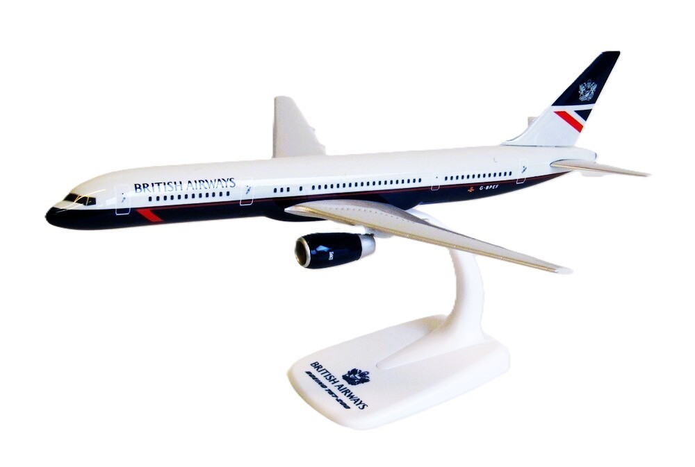 PPC British Airways Boeing 757-200 G-BPEF Desk Display Model 1/200 AV Airplane