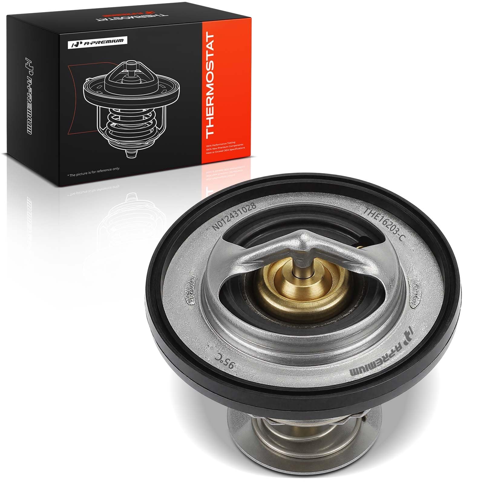 A-Premium Engine Coolant Thermostat with Seal A-Premium Engine Coolant Thermostat with Seal