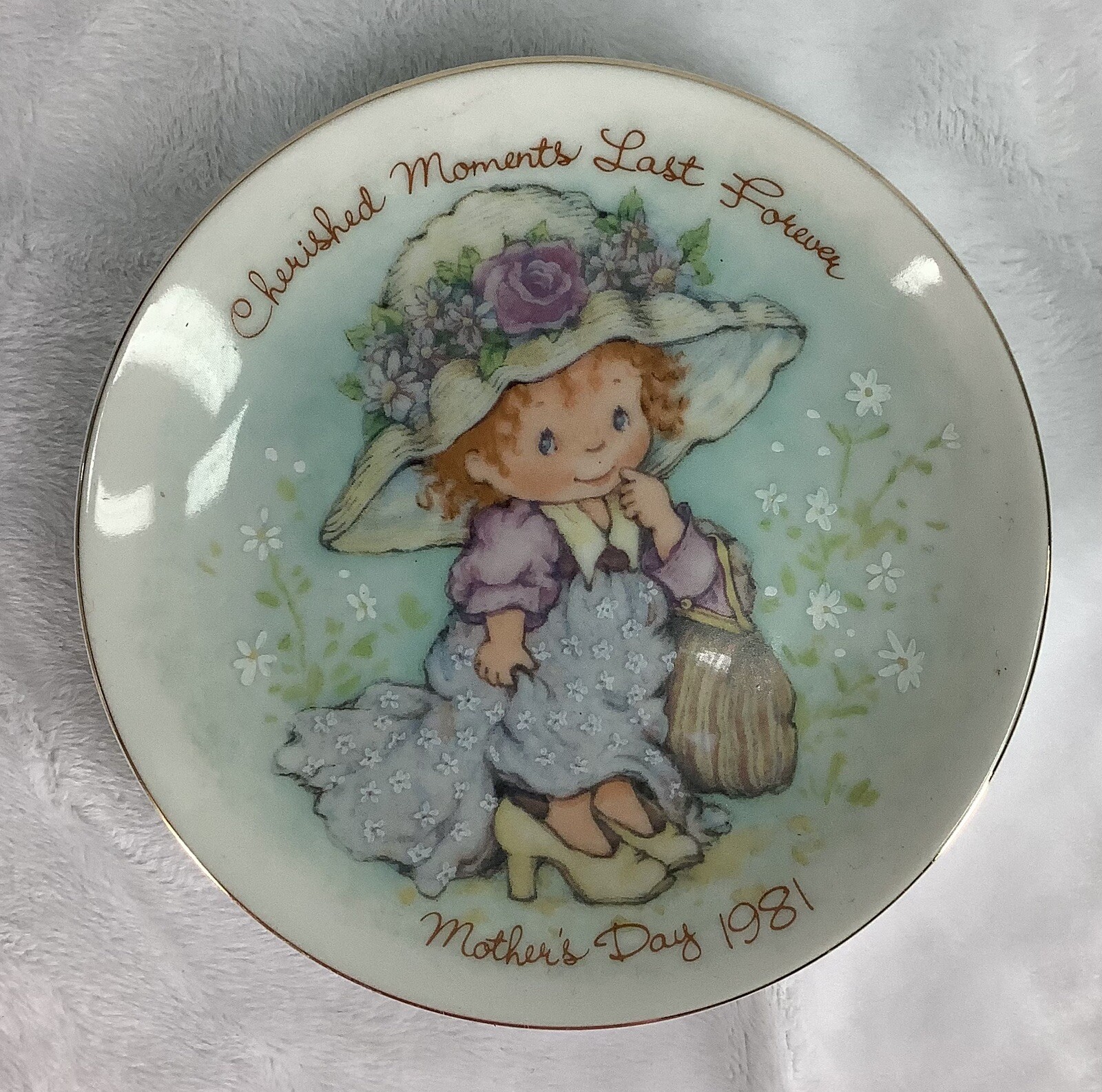 Avon Cherished Moments Mothers Day Plate 1981 ESY250428/KA