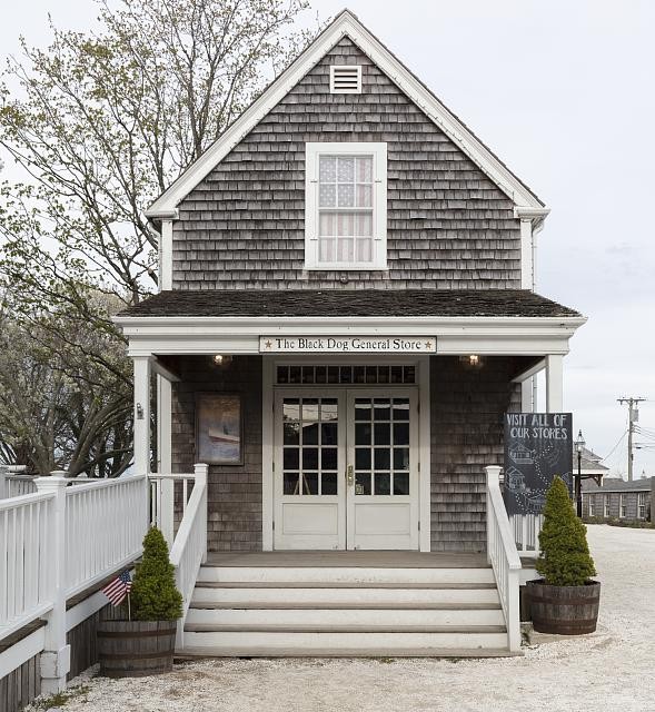 Photo:Vineyard Haven MA Black Dog General Store Ferry Terminal Dock 2000s
