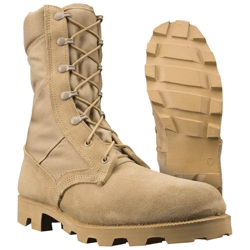 MENS ALTAMA HOT WEATHER DESERT TAN COMBAT 5.5 1/2 WIDE MILITARY BOOTS