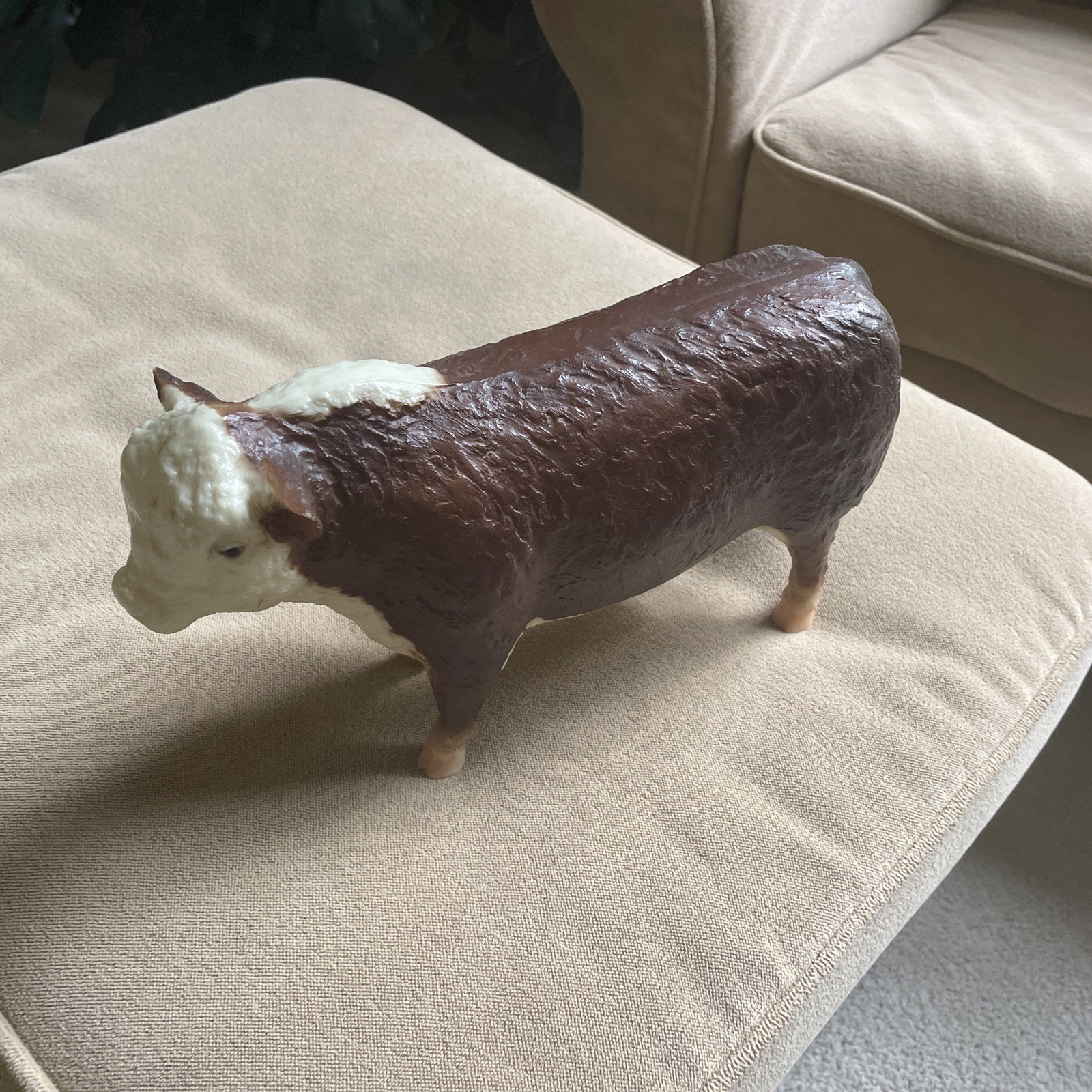 Breyer Hereford Bull Cow #74 Red Brown Vintage Rare Breyer Hereford Bull Cow #74 Red Brown Vintage Rare