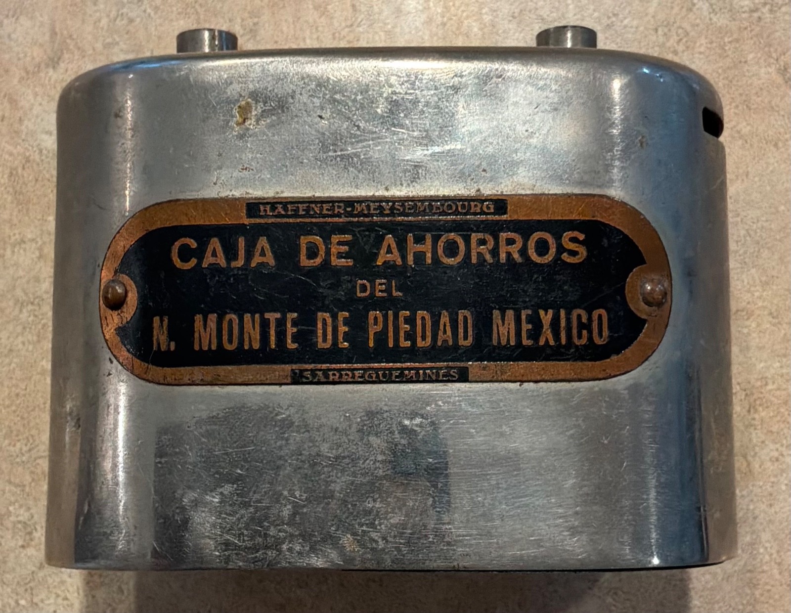 Banks of the World - Caja De Ahorros Del N. Monte De Piedad Mexico