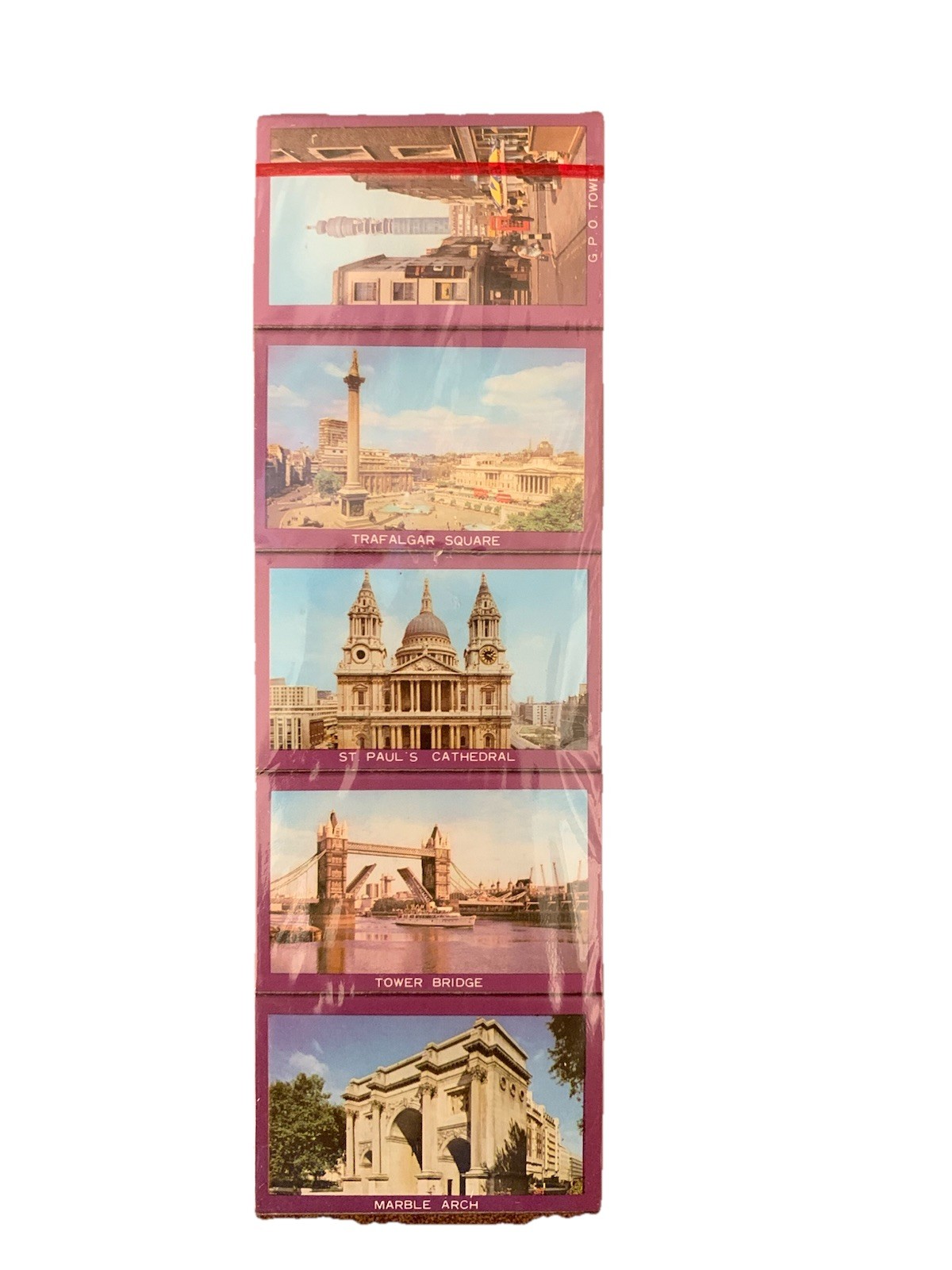 Set of 5 Vintage London Souvenir Matchboxes Authentic Collectible Gift NIB