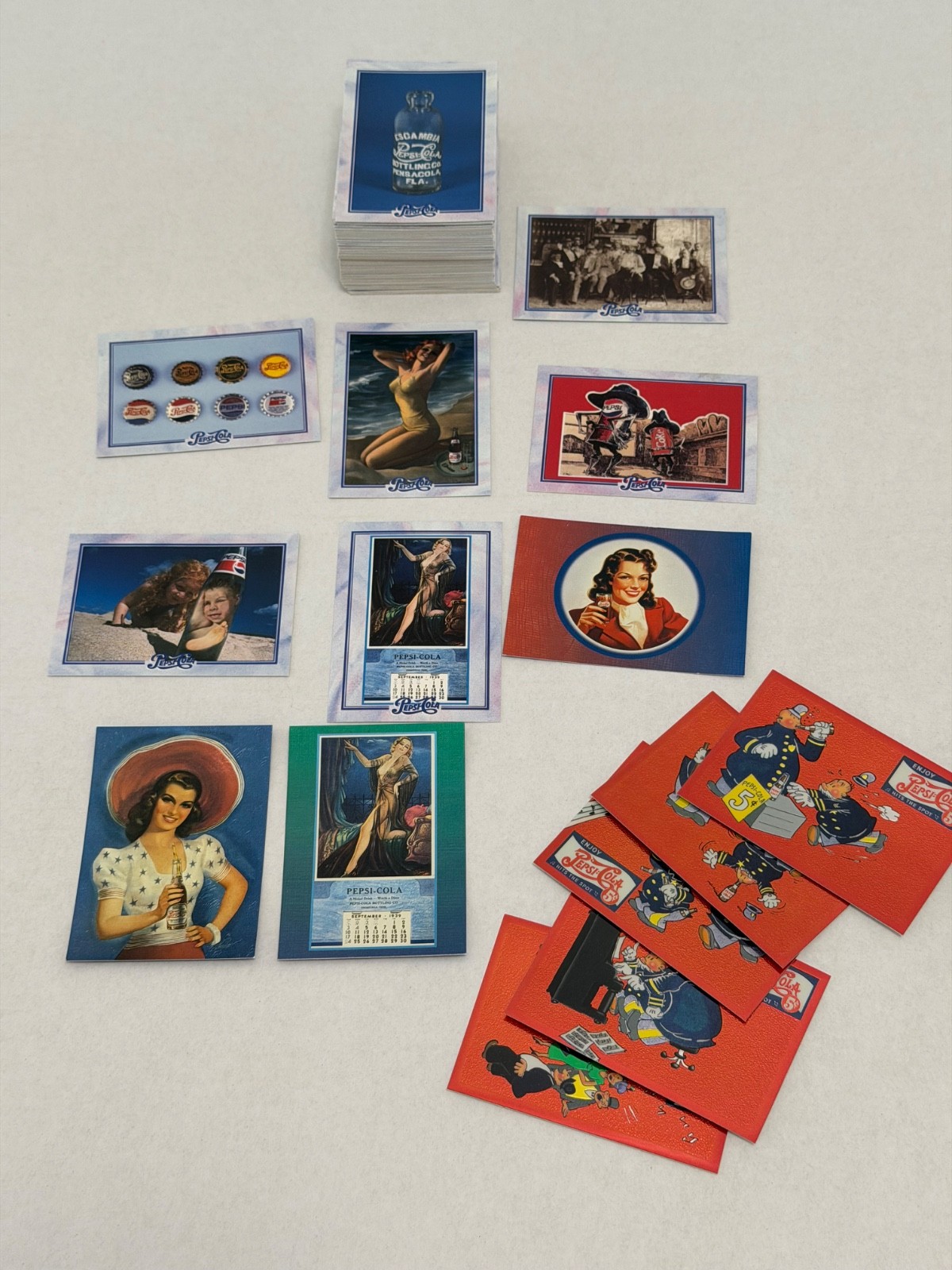 PEPSI COLA 2 (DART 1995) COMPLETE CHROMIUM PEPSI PETE CHASE BASE CARD SET