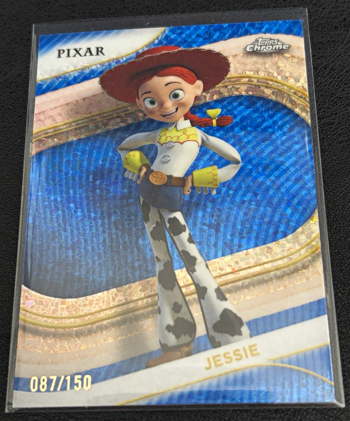Topps 2025 Topps Chrome Disney Pixar Jessie #94 Serial Numbered 087/150