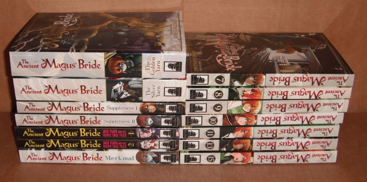 The Ancient Magus\' Bride Vol. 7,8,9,10,11,13,15 + More Manga English