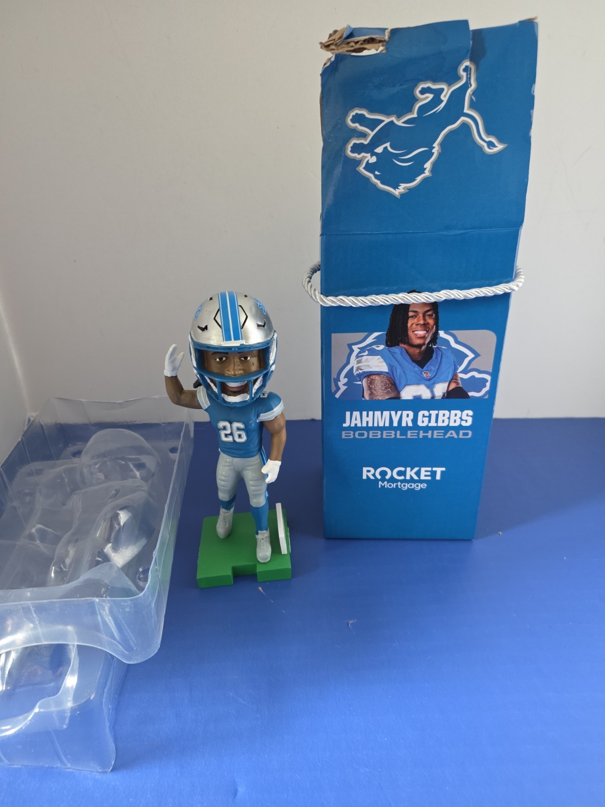 Detroit Lions 2024 Jahmyr Gibbs Bobblehead Idegy