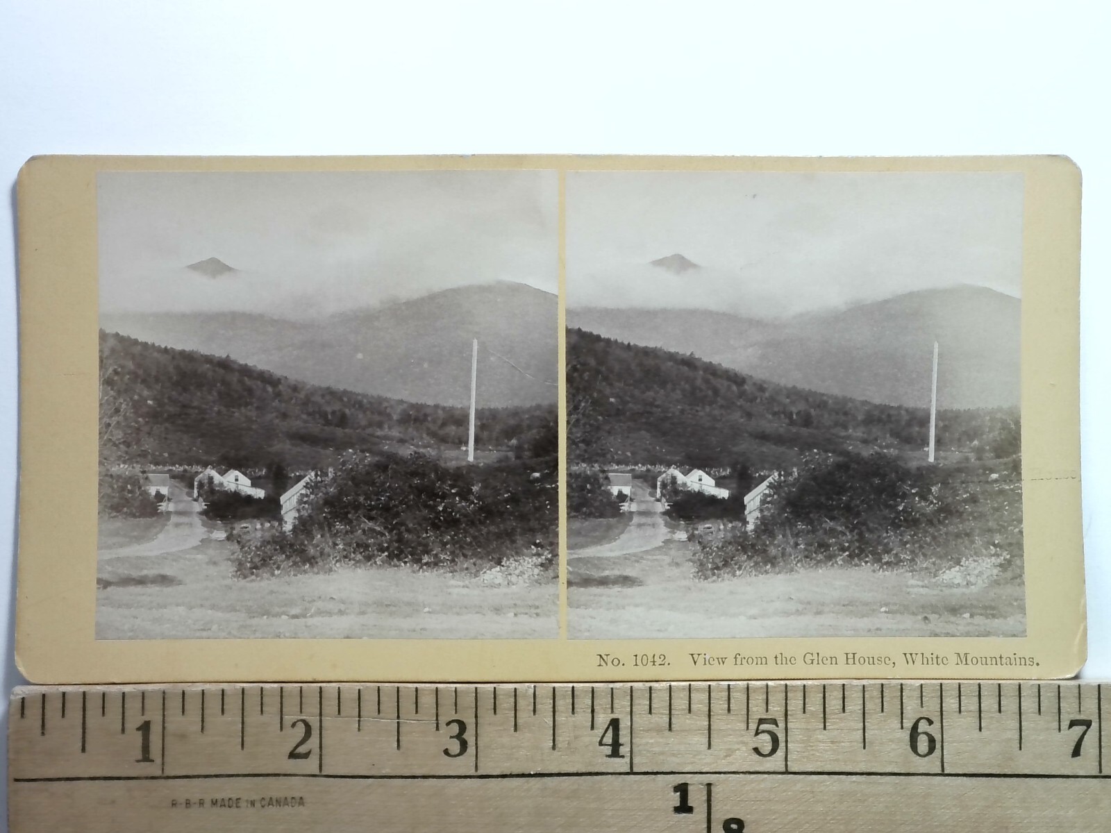 Glen House White Mountains Stereoview Kilburn Brothers Littleton NH 1870s Glen House White Mountains Stereoview Kilburn Brothers Littleton NH 1870s