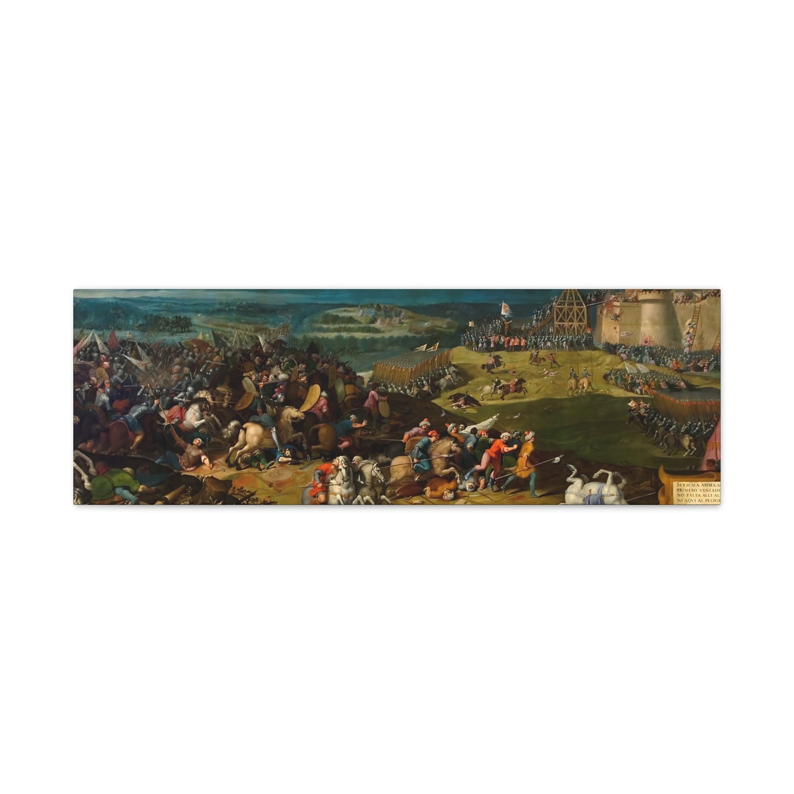 Carducho, Vicente - La Toma de Antequera - Canvas Wall Art
