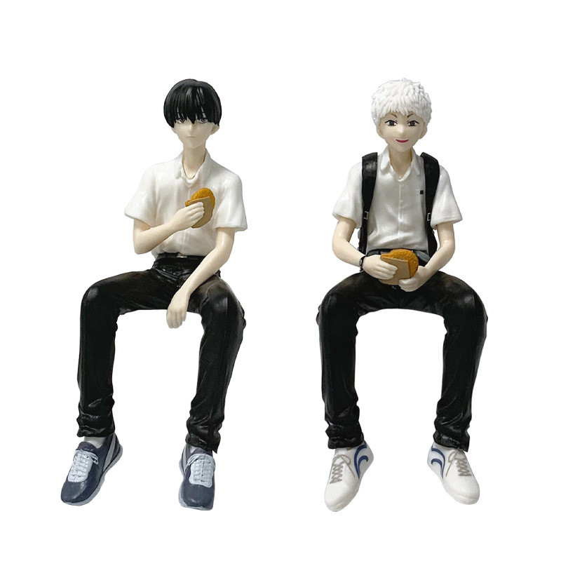 14CM The Summer Hikaru Died Yoshiki & Hikaru Anime Action Figure Model Toy